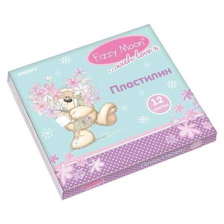 Пластилин Proff 12 цв.