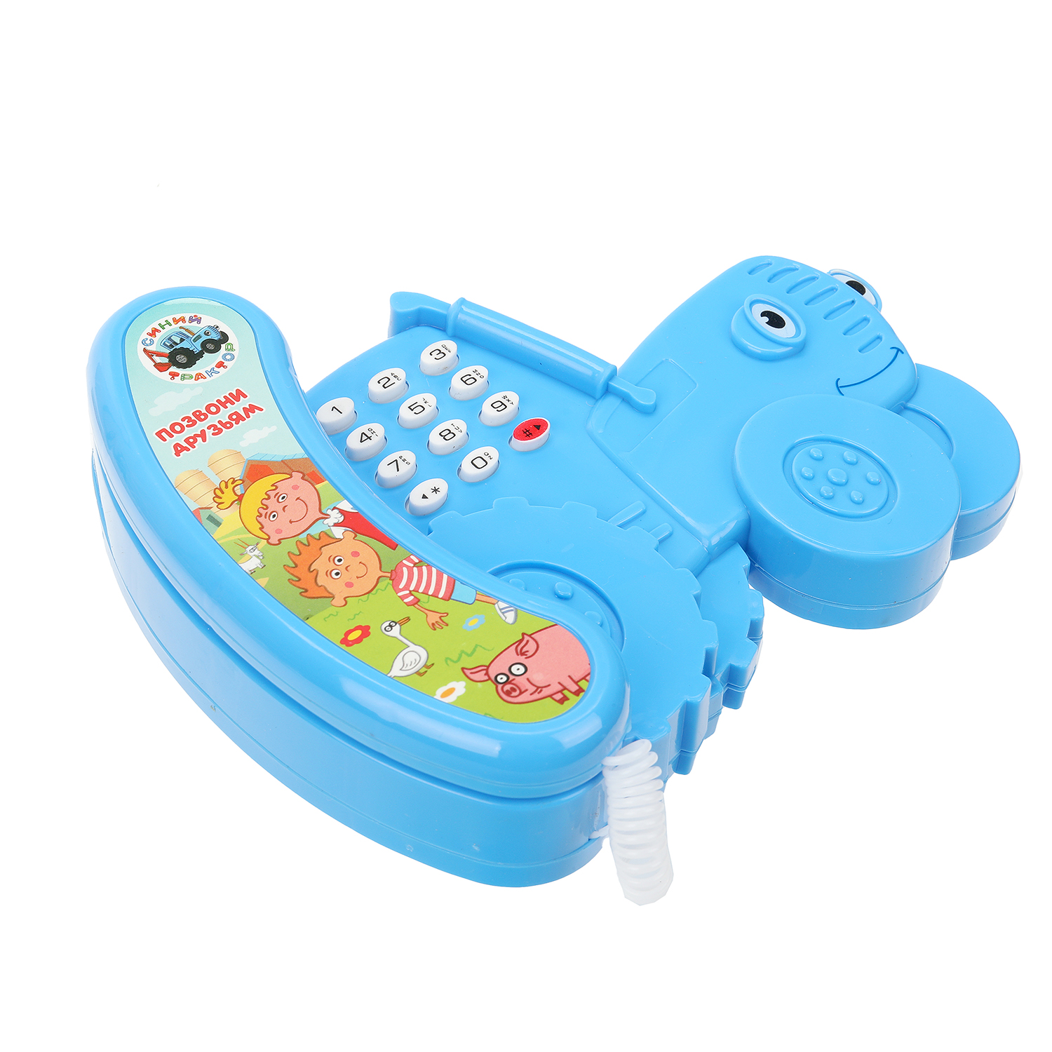Игрушка УМка телефон Синий трактор Аппарат - фото 2