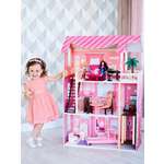 Домик для кукол PAREMO 105 см с мебелью