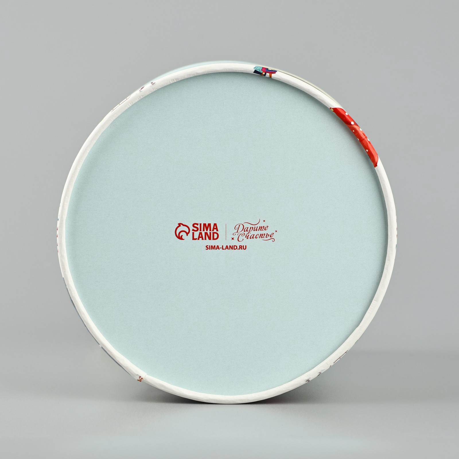 Коробка подарочная круглая Дарите Счастье "С Новым годом!", 12 х 16 см - фото 6