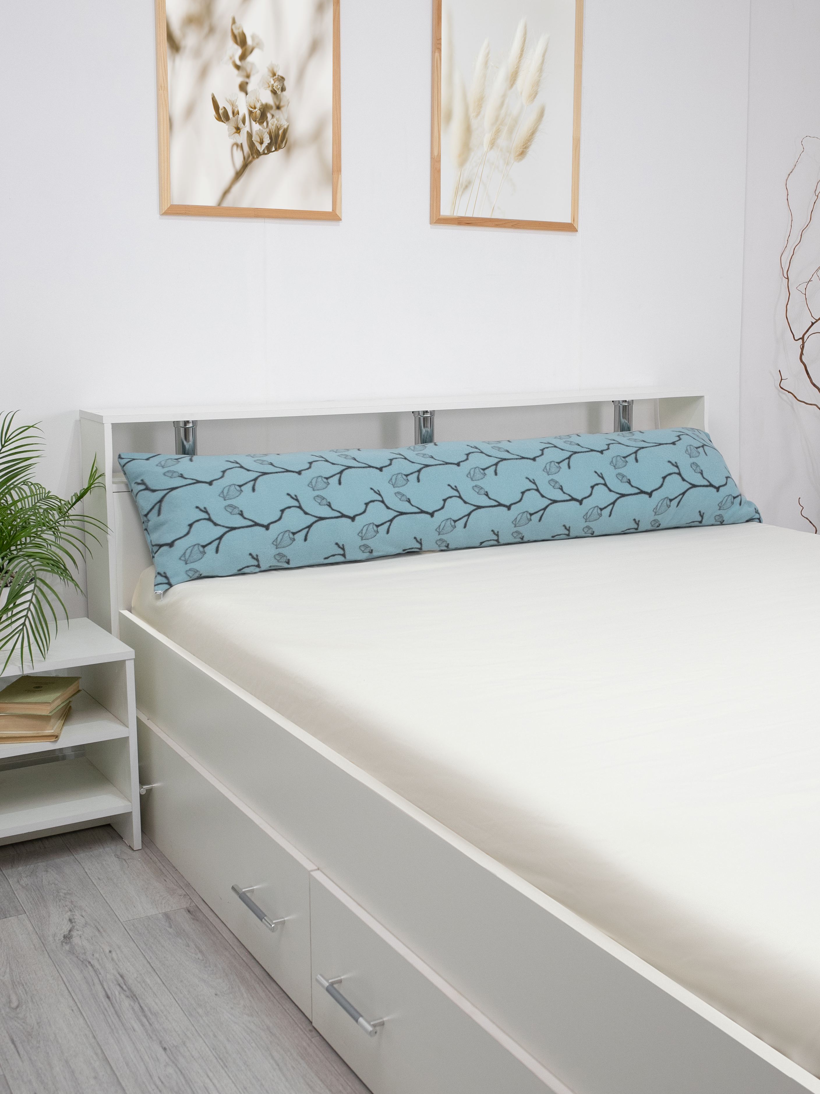 Наволочка Wellness Ветки на подушку для беременных 35 x 170 см 1 шт. - фото 7