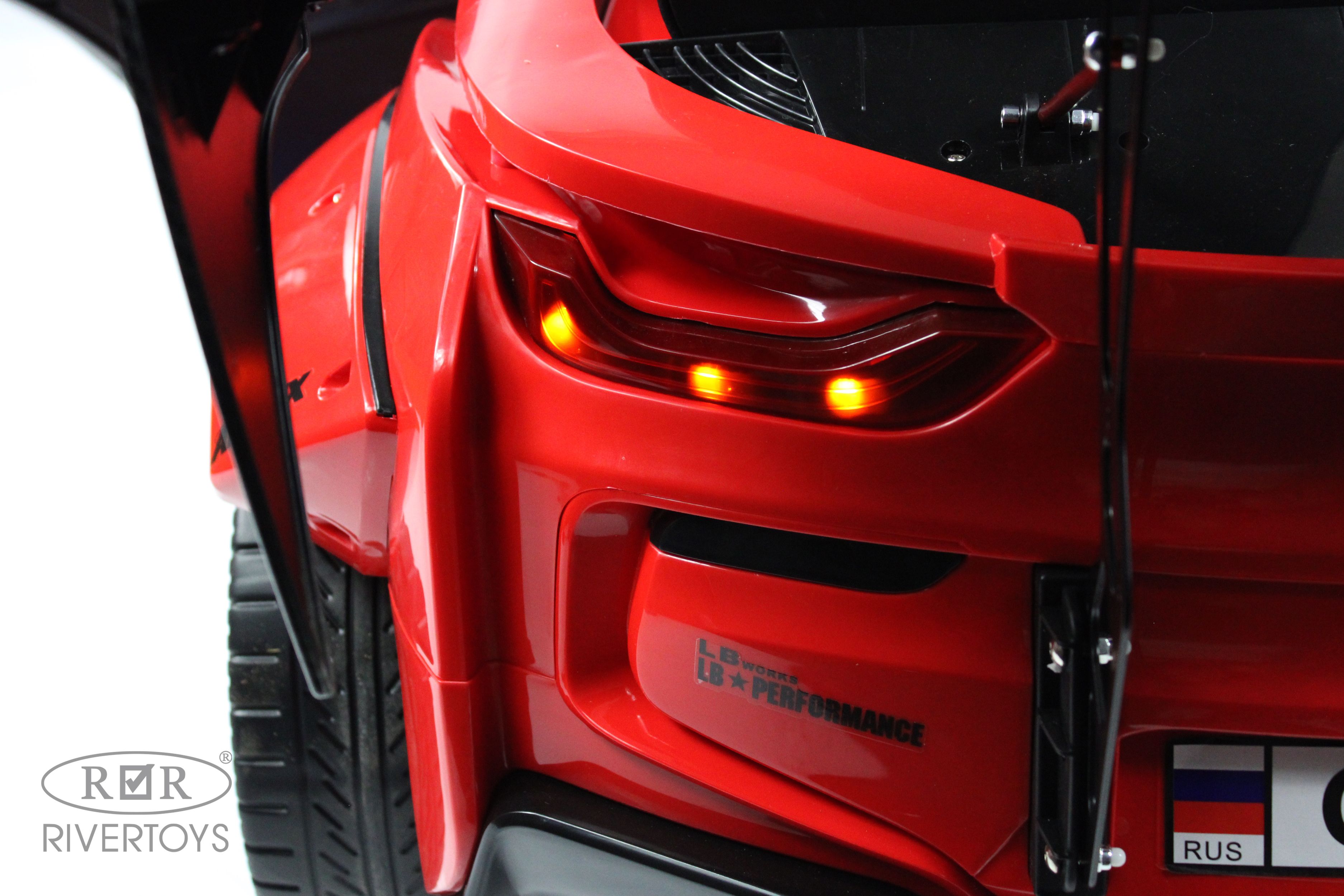 Электромобиль RIVERTOYS BMW G007GG-RED С пультом ДУ - фото 24