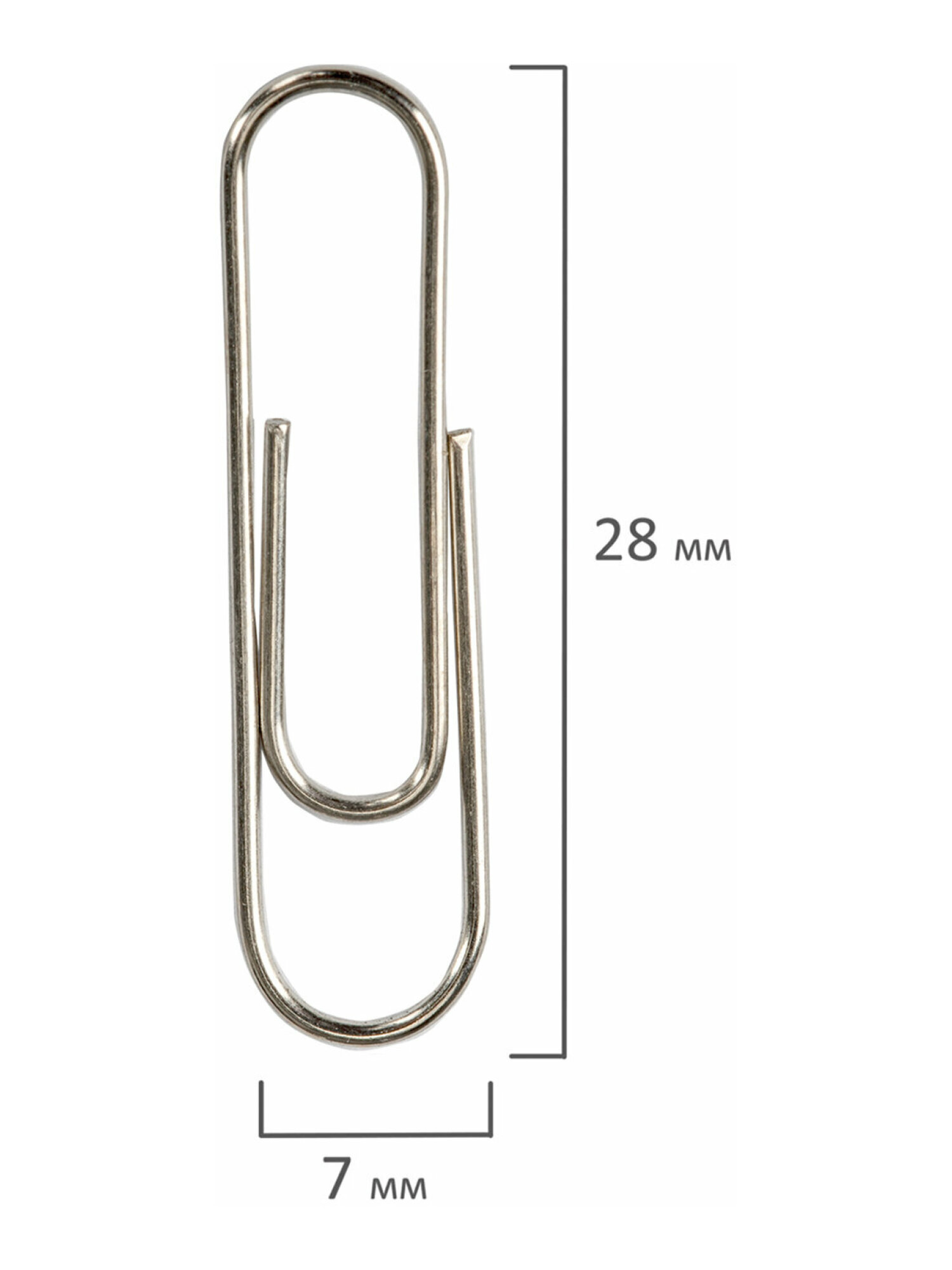 Скрепки Staff 1000 шт. - фото 8