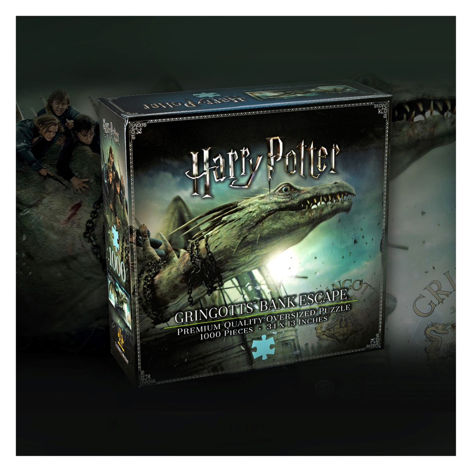 Пазл Harry Potter Бегство из Гринготтса -1000 эл классический - фото 4