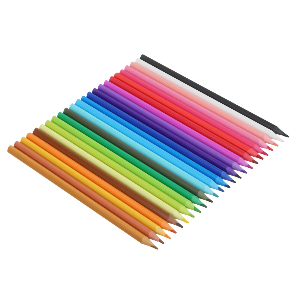 Карандаши цветные Леди Баг и Супер Кот 24 шт. - фото 7