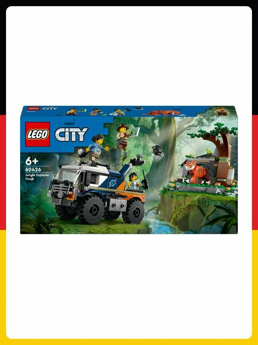 Конструктор LEGO City Исследователь джунглей 314 дет. - фото 6
