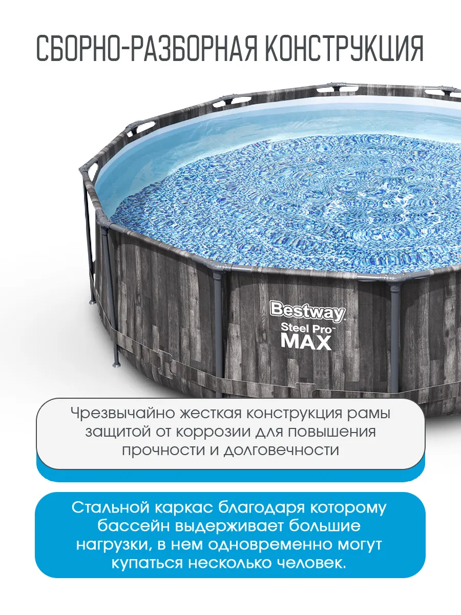 Бассейн Bestway Круглый - фото 3