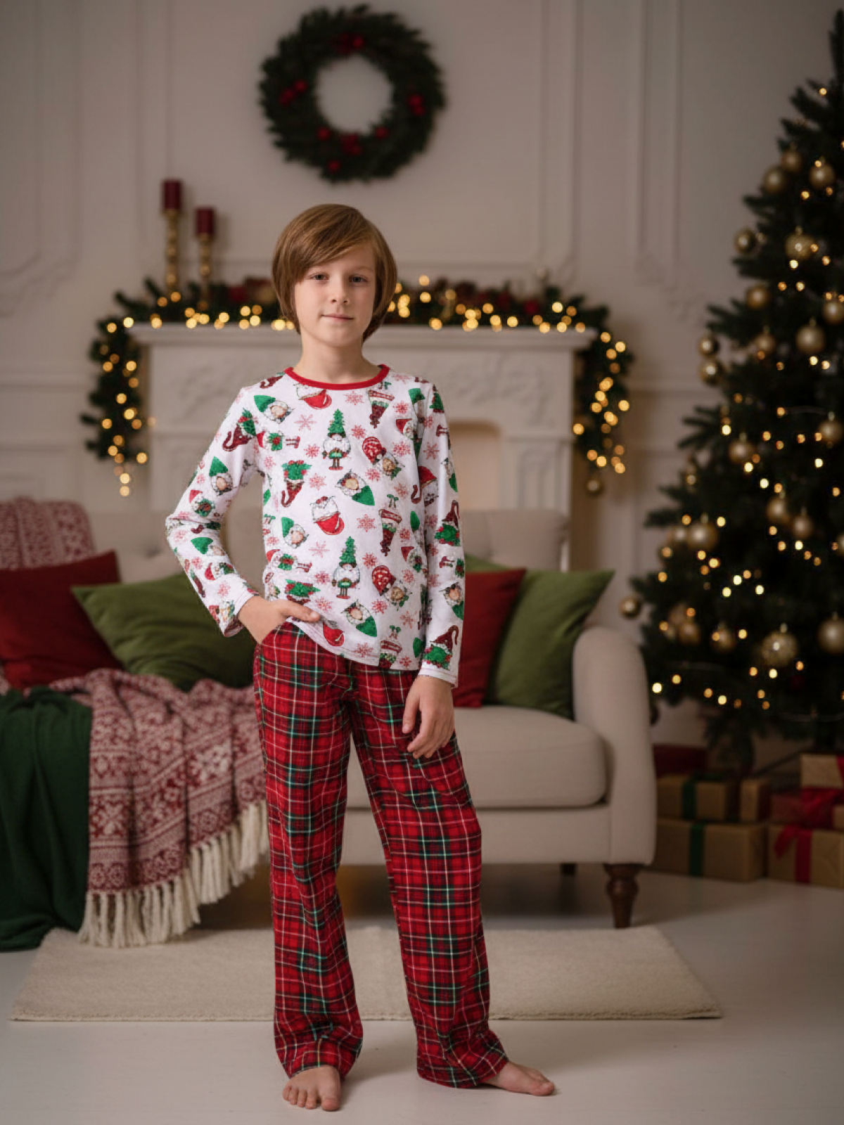 Пижама ДО-Детская Одежда 0405КПрД2/белый2 - фото 9