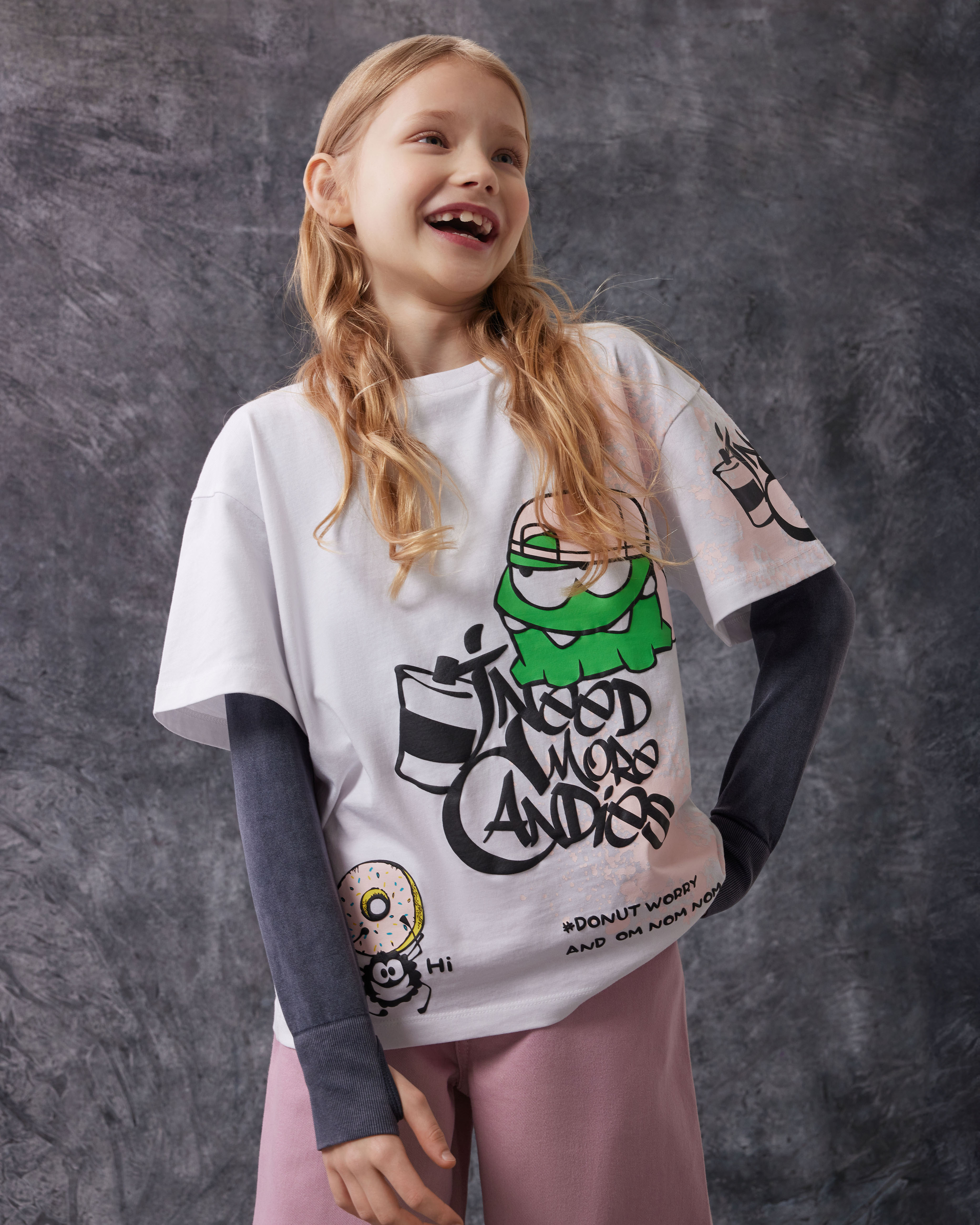 Футболка OM NOM S253-002FS tg-00 - фото 5