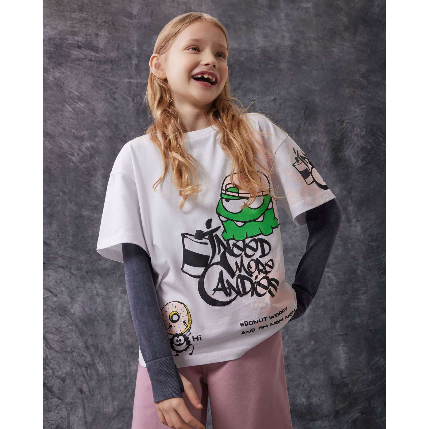 Футболка OM NOM S253-002FS tg-00 - фото 5