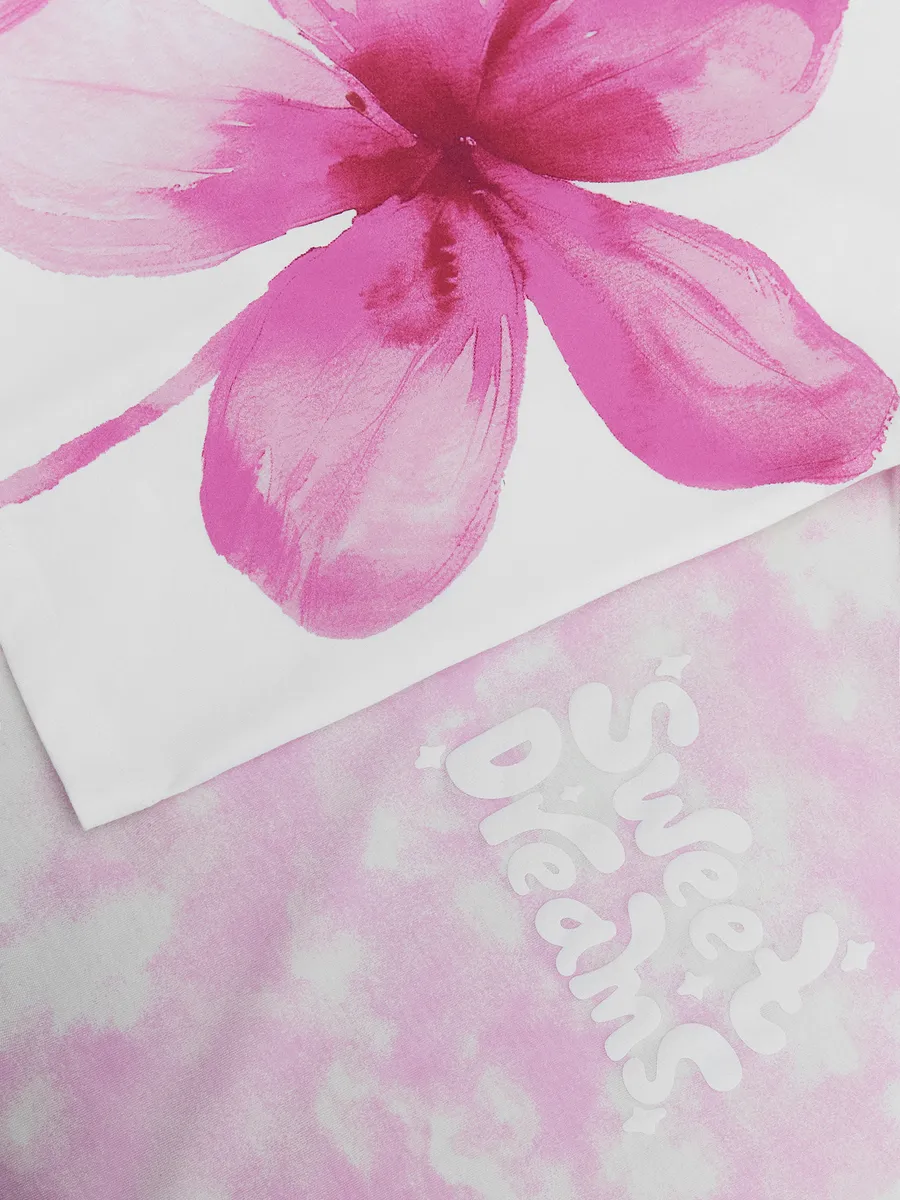 Футболка 2 шт Mark Formelle (Марк Формэль) 117835-2/белый +бело -розовые разводы - фото 10