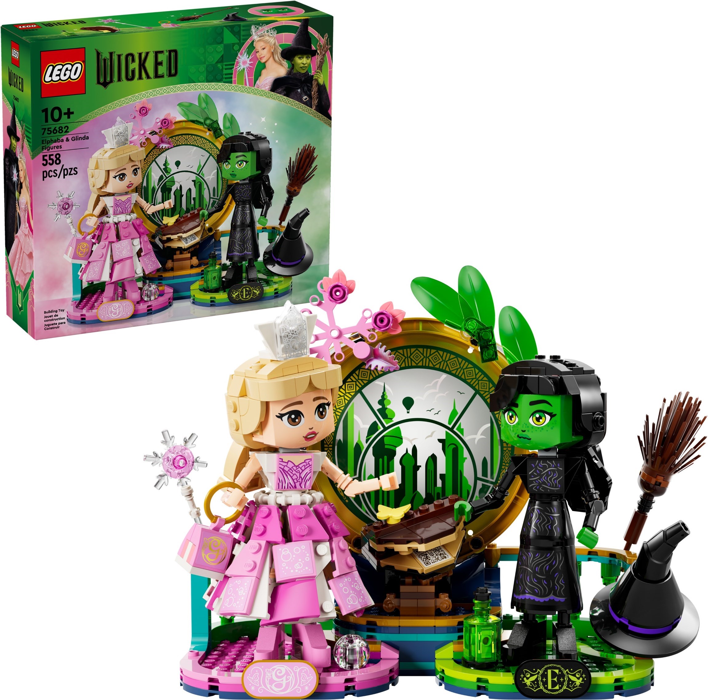Конструктор LEGO Seasonal Фигурки Эльфабы и Глинды 558 дет. - фото 2