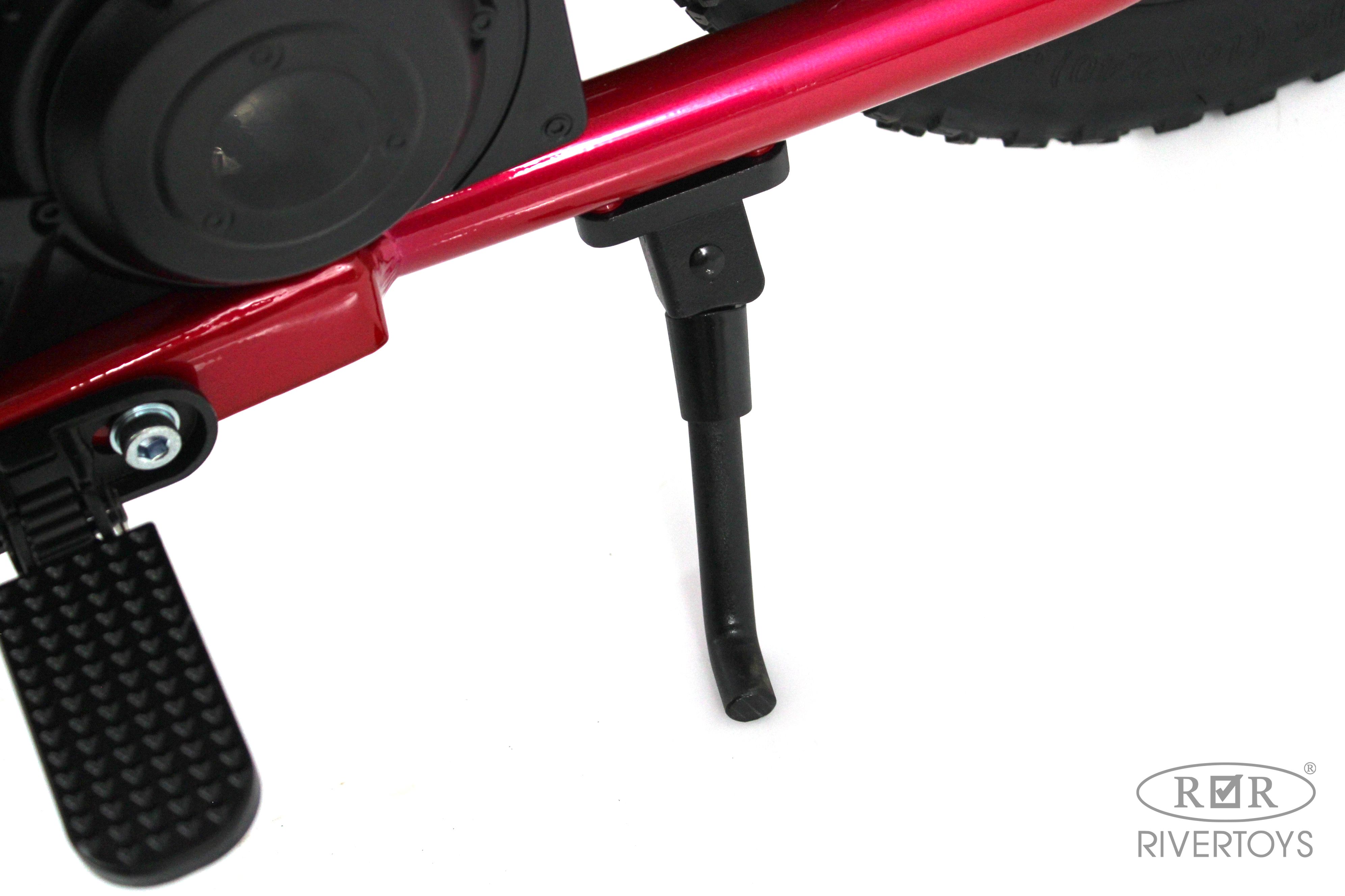 Электромотоцикл RIVERTOYS A001AA-MOTO-VIOLET - фото 14