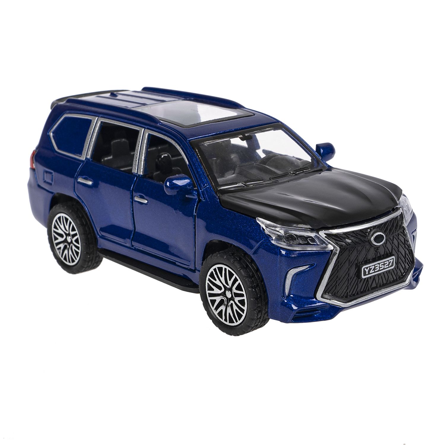 Внедорожник Bondibon Инерционная машинка металл 1:36 ВВ6417 - фото 2