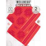 Полотенце Wellness Бархат 34 x 34 см 2 шт.