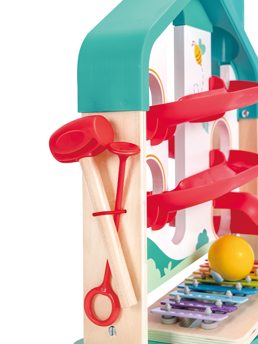 Игрушка музыкальная Hape Домик ксилофон - фото 7