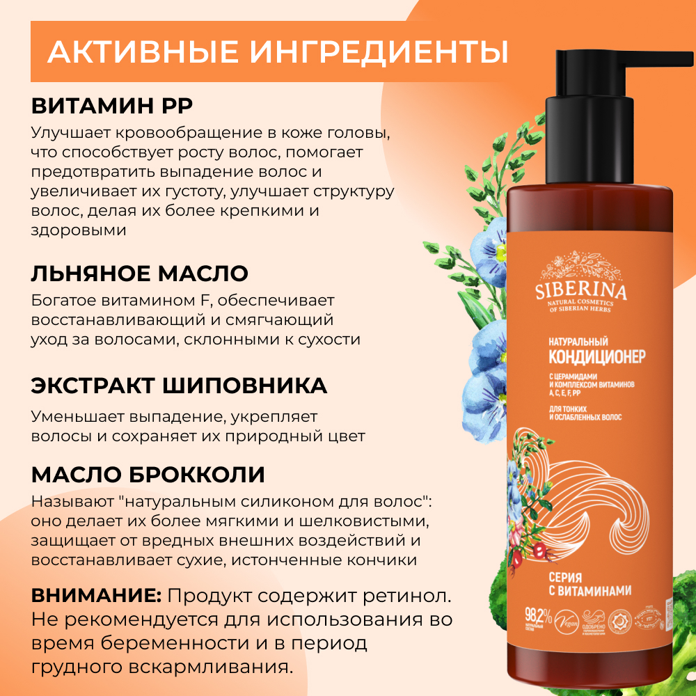 Кондиционер Siberina 200 мл - фото 4
