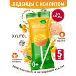 Леденцы на палочке без сахара с ксилитом Ksilibon манго 5 шт