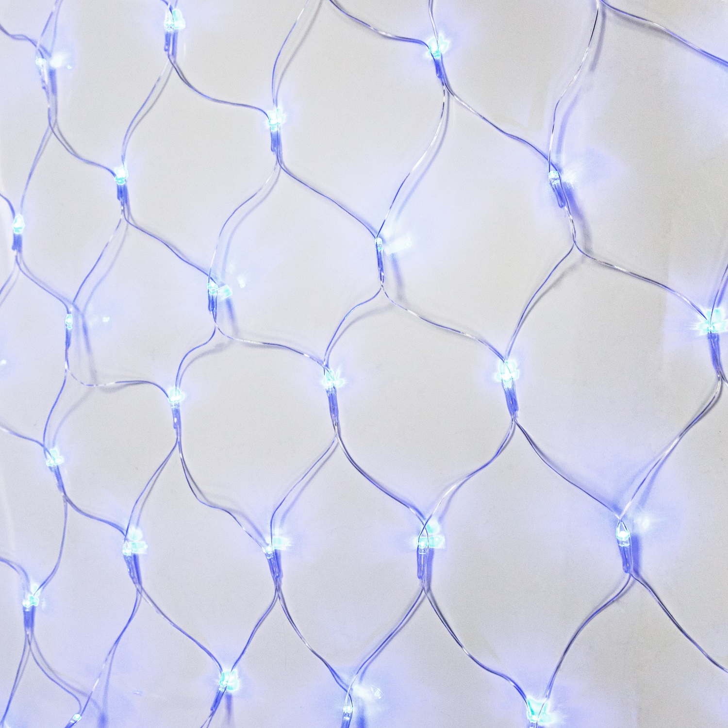 Светодиодная гирлянда NEON-NIGHT Сеть 1.5х1.5 м 8 режимов синее свечение - фото 12