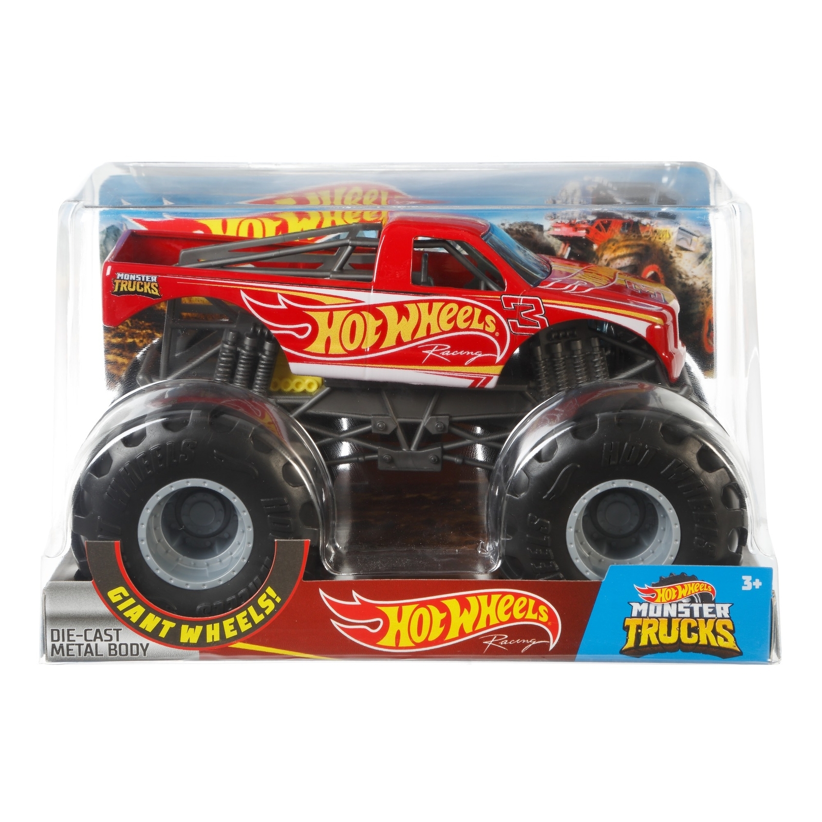 Автомобиль Hot Wheels Monster Trucks в ассортименте FYJ83 - фото 31