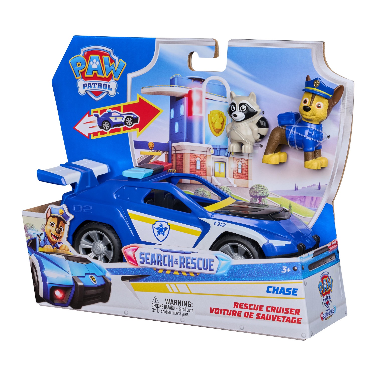 Игровой набор Paw Patrol Машинка с фигуркой Чейз 20 см - фото 2