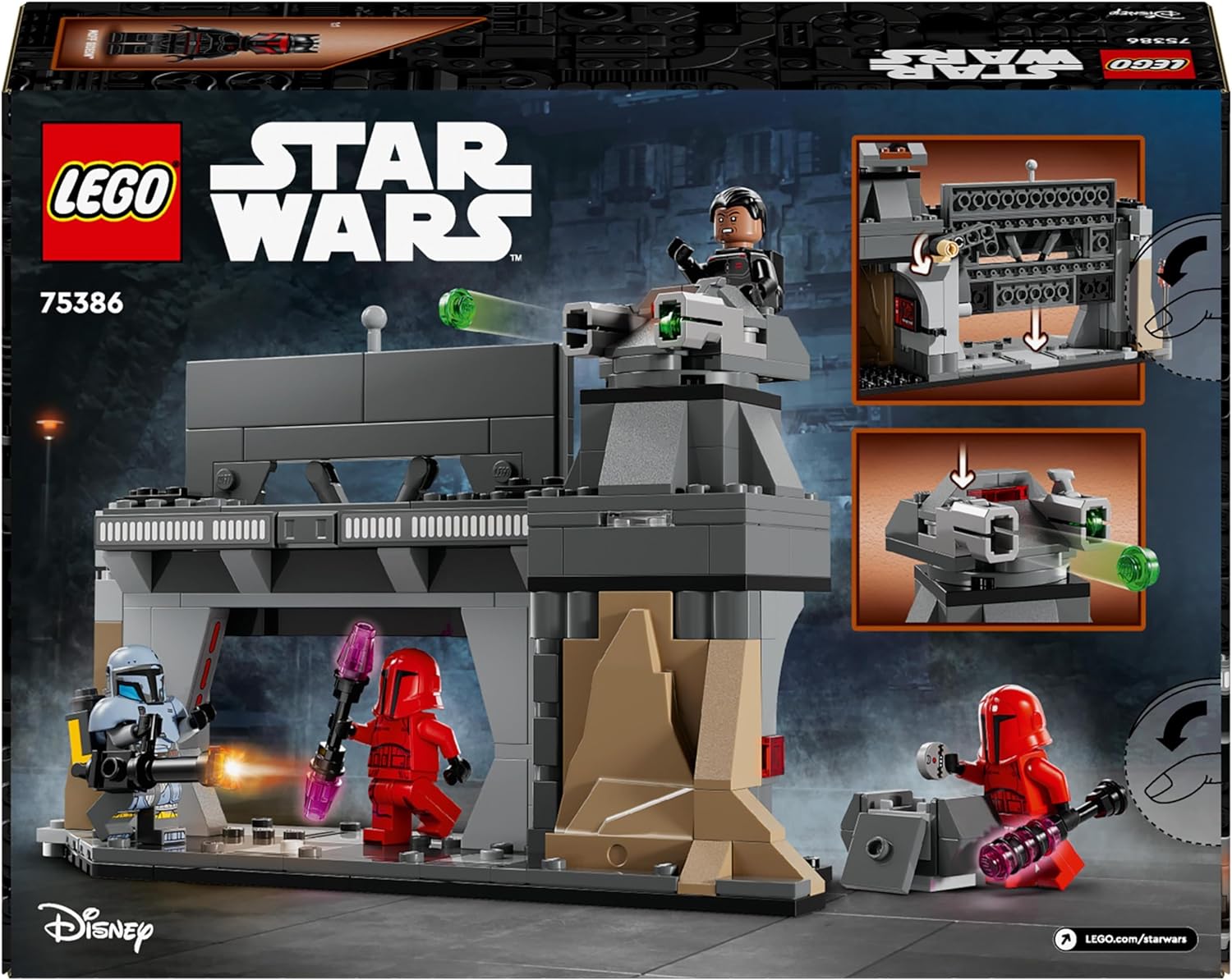 Конструктор LEGO Star Wars Паз Визсл и Мофф Гидеон - фото 7
