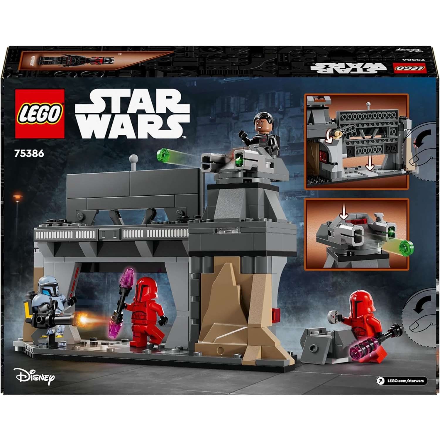 Конструктор LEGO Star Wars Паз Визсл и Мофф Гидеон 289 дет. - фото 7