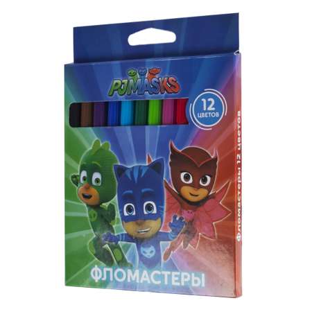 Фломастеры PJ masks 12 цв.