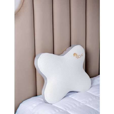 Ортопедическая подушка Arya Home Collection для сна бабочка Papillon анатомическая с эффектом памяти