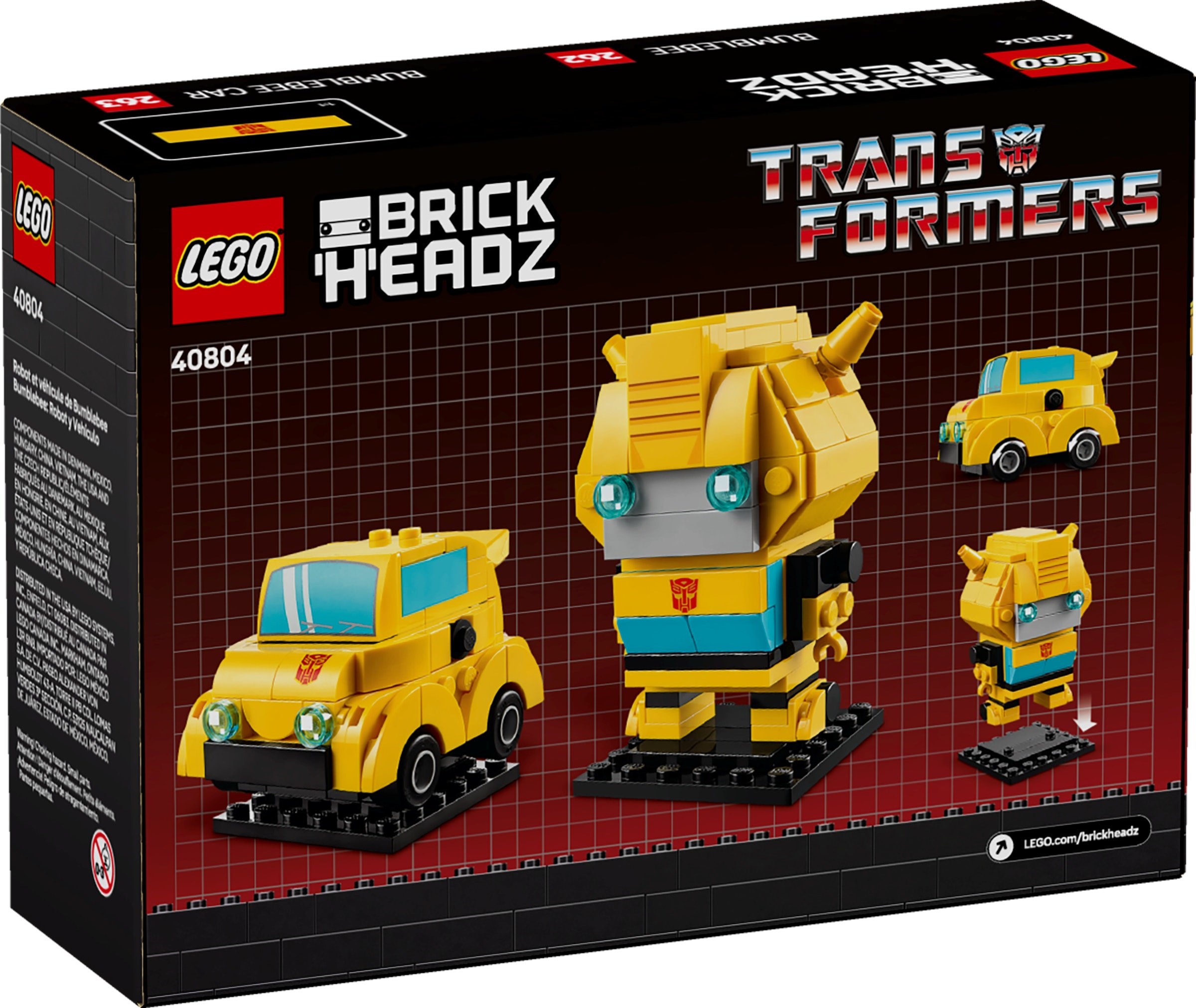 Конструктор LEGO BrickHeadz 40804 253 дет. - фото 1
