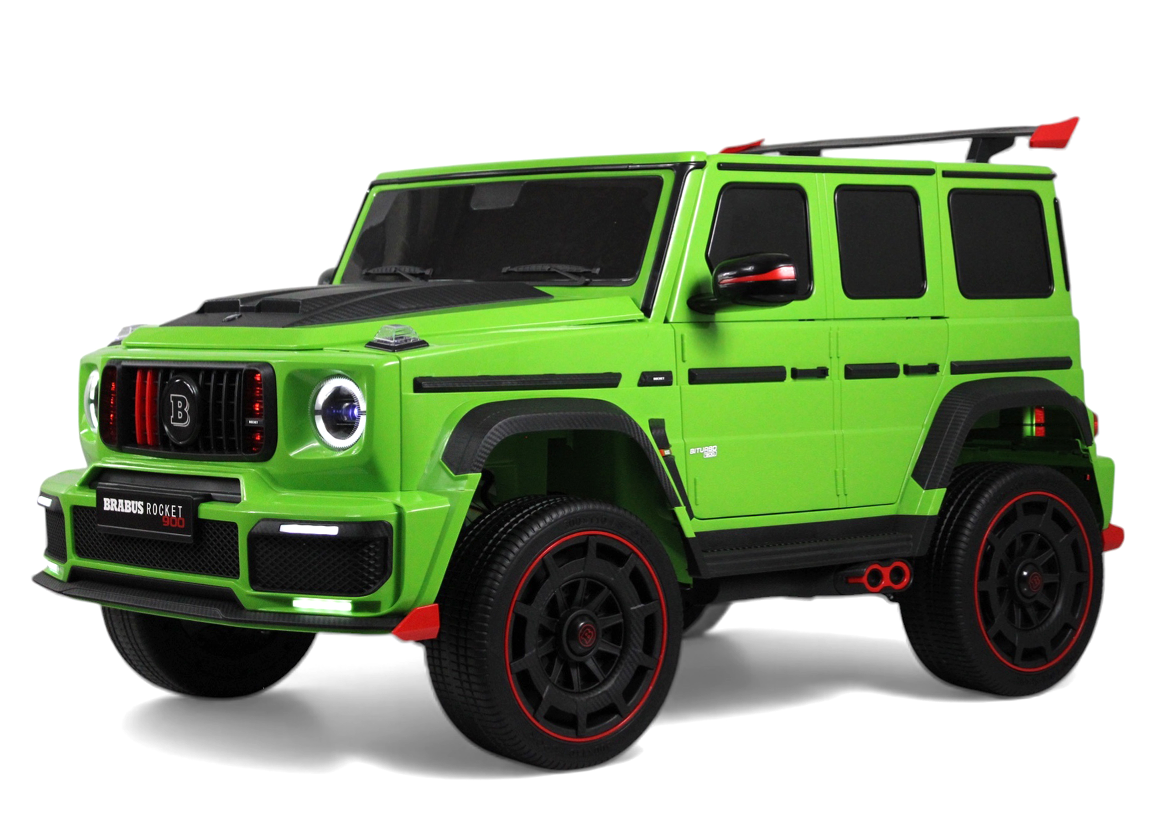 Электромобиль RIVERTOYS Mercedes Z888ZZ-GREEN С пультом ДУ - фото 2