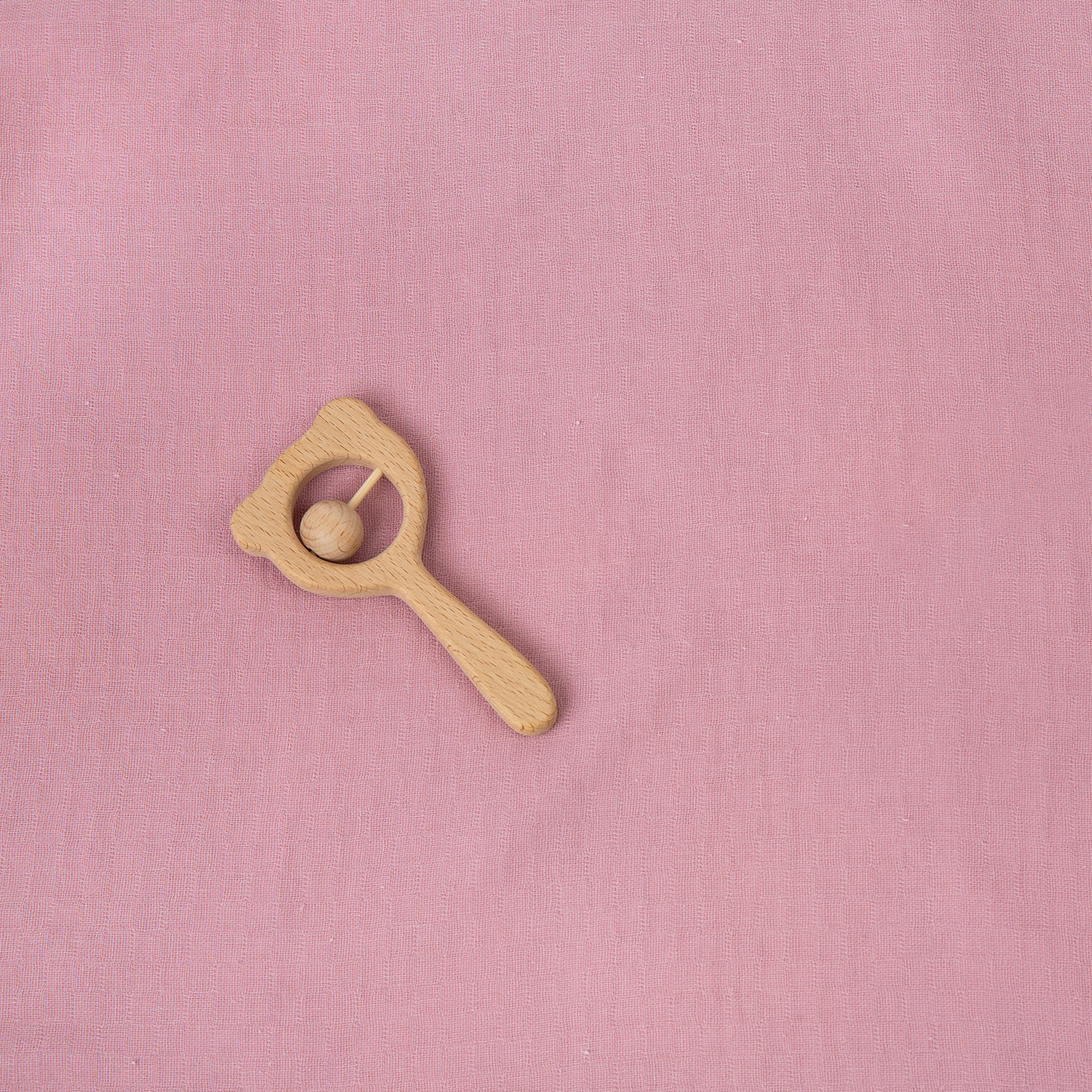 Слинг-шарф inlovery «Муслин» хлопок пыльная роза - фото 5