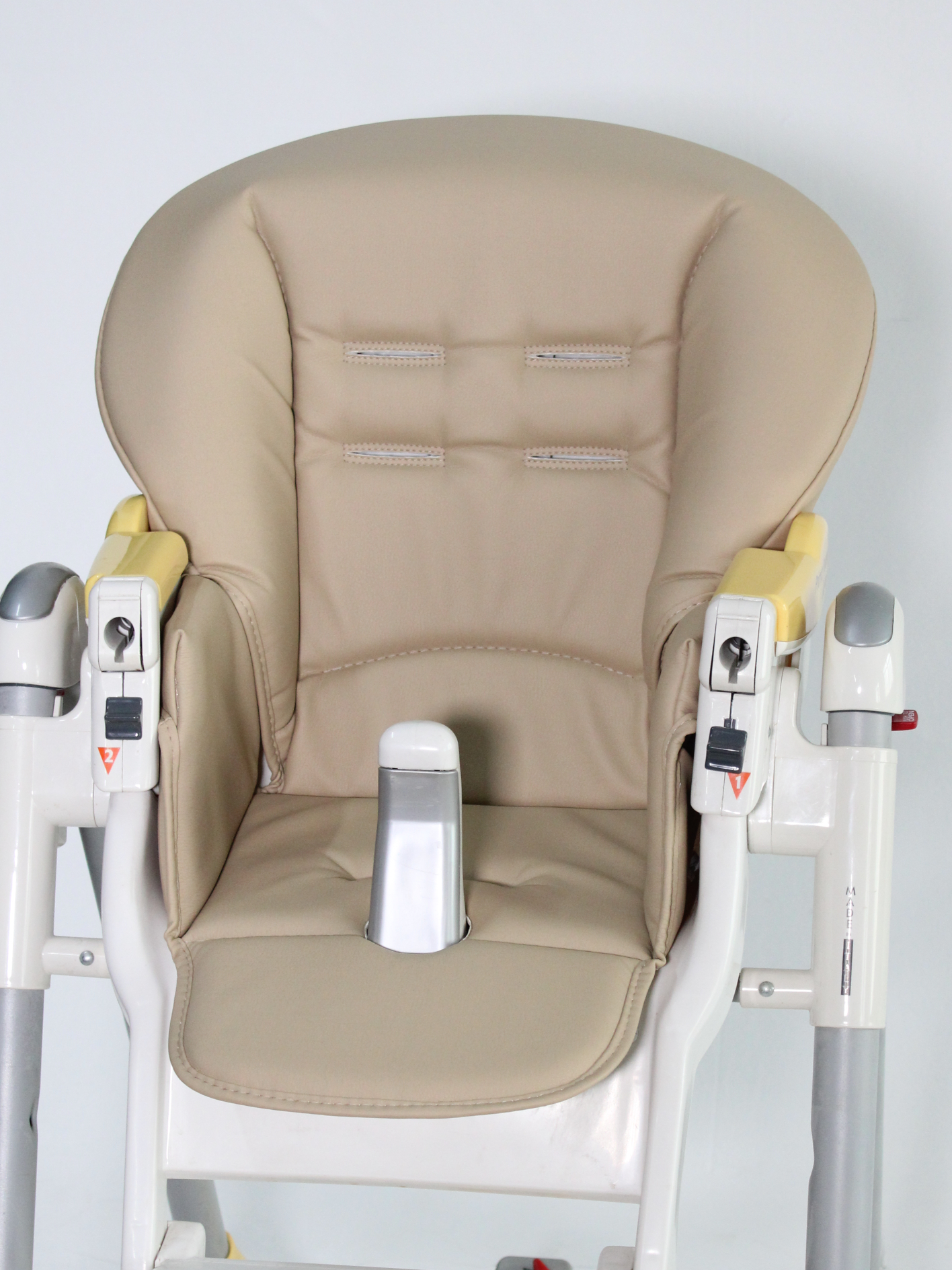 Чехол из экокожи Чехольчик ОК на стульчик для кормления Peg perego Prima Pappa Diner бежевый - фото 4