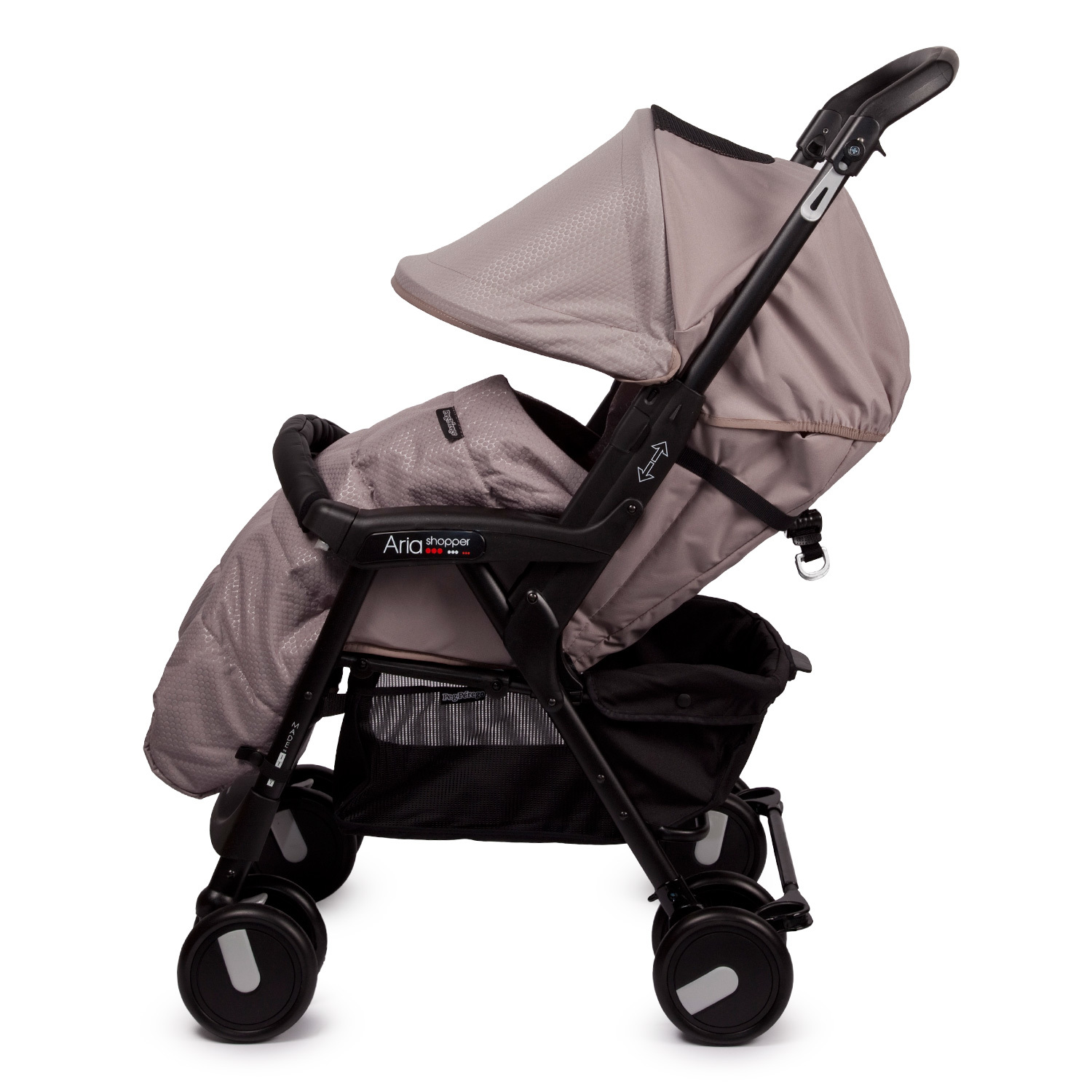 Коляска прогулочная Peg-Perego Aria Shopper Mod бежевый - фото 2