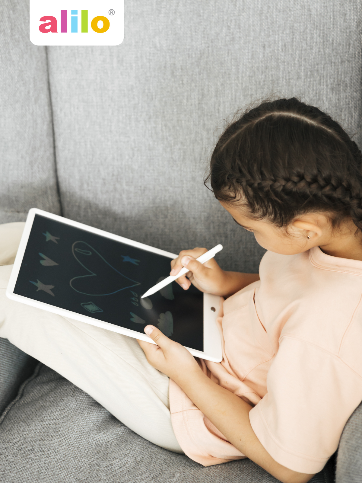 Доска для магнитного рисования alilo - фото 12