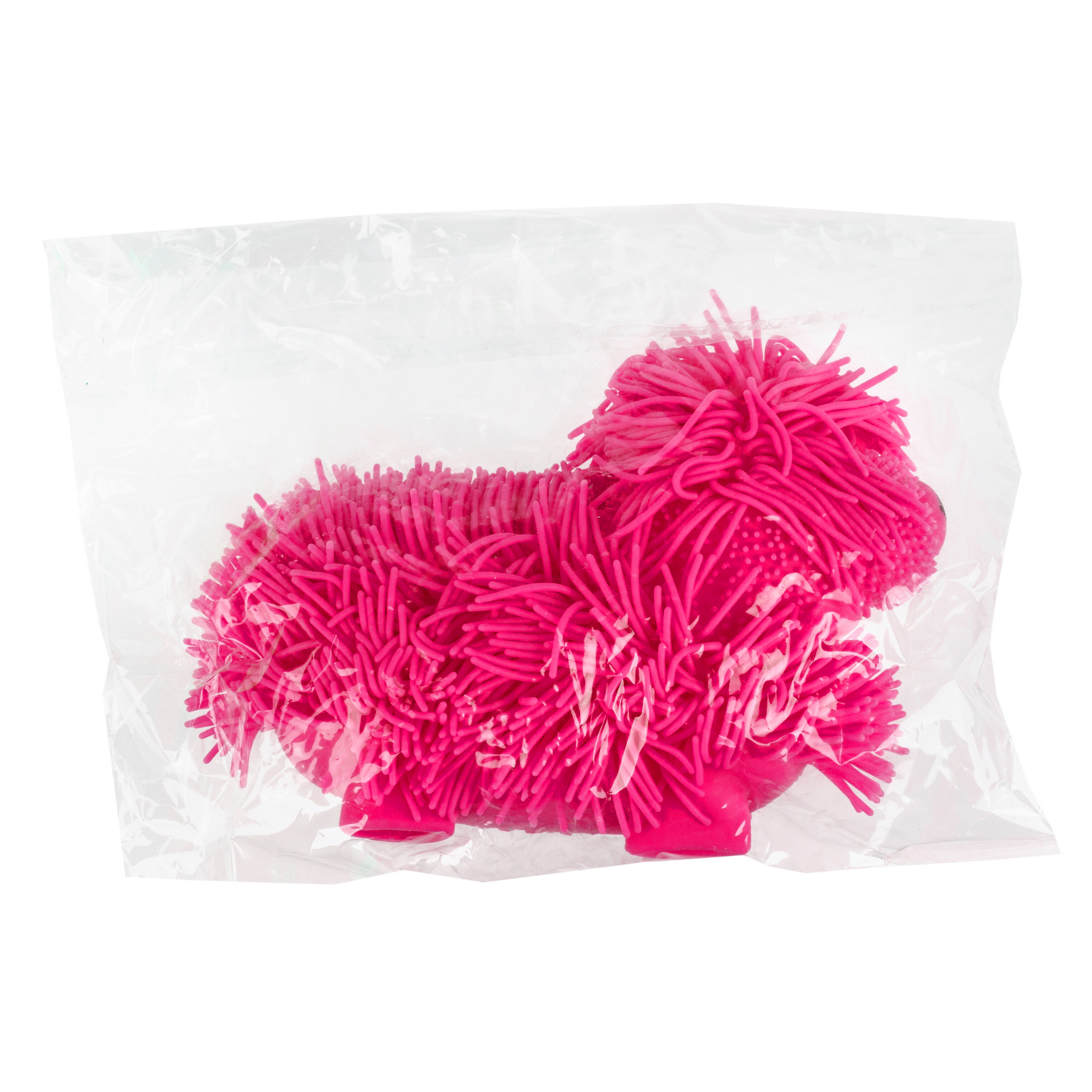 Игрушка-антистресс 1TOY Собака фиолетовая 20 см - фото 5