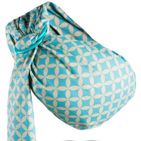 Слинг ZAFFIRO №17 Be Close 22 Light Blue/Turquoise rhombuses