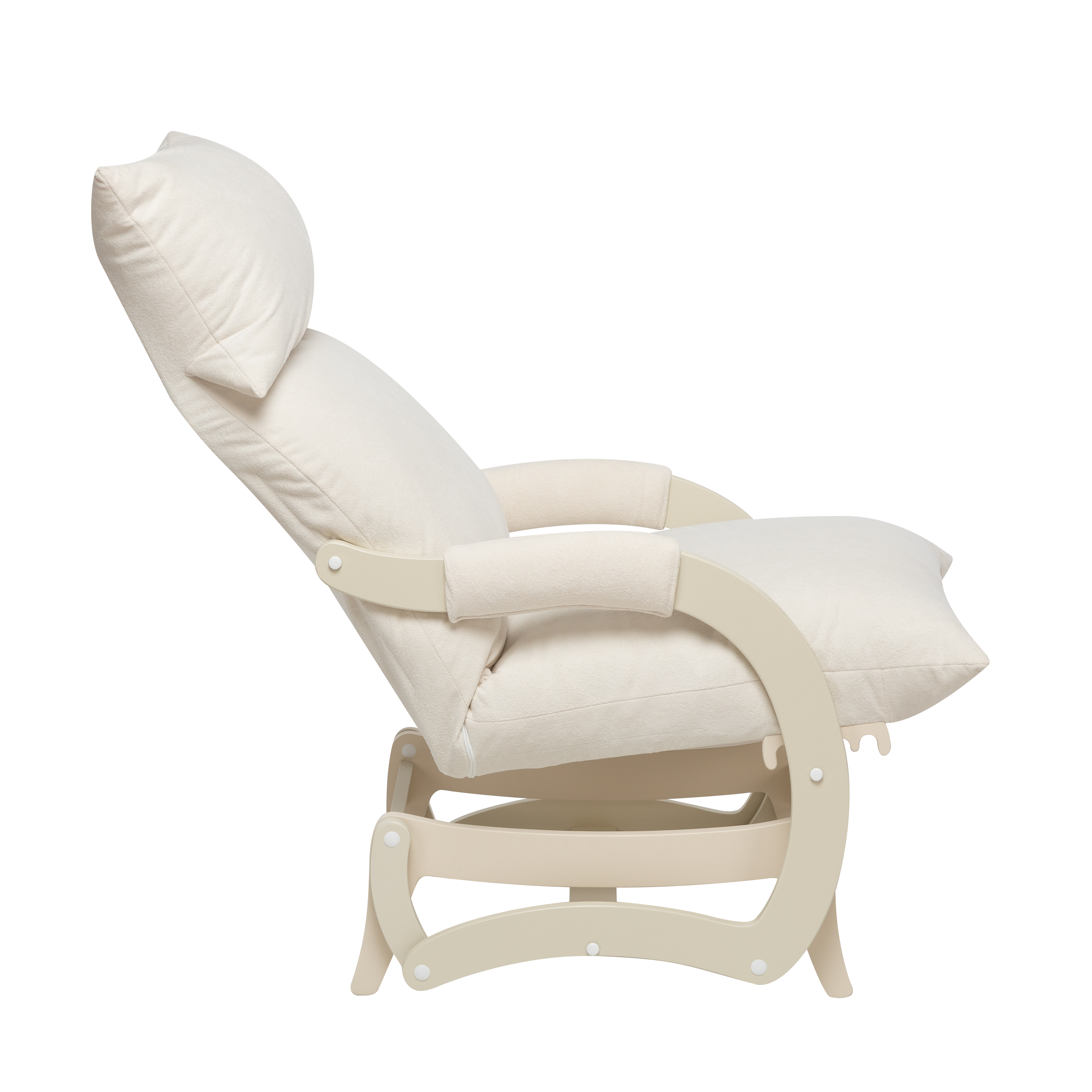 Кресло-качалка Leset Соно бежевый - фото 4