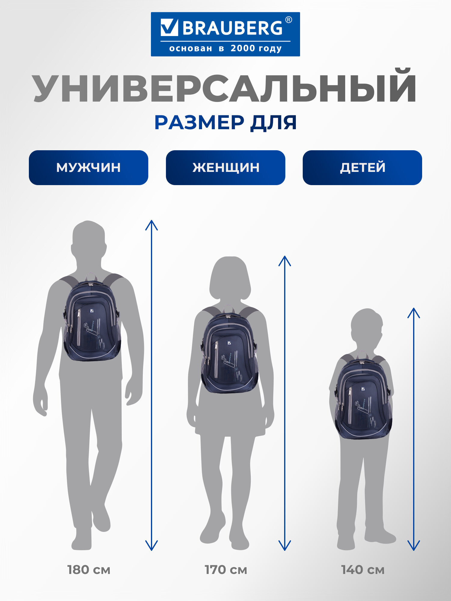 Рюкзак Brauberg Старлайт - фото 7