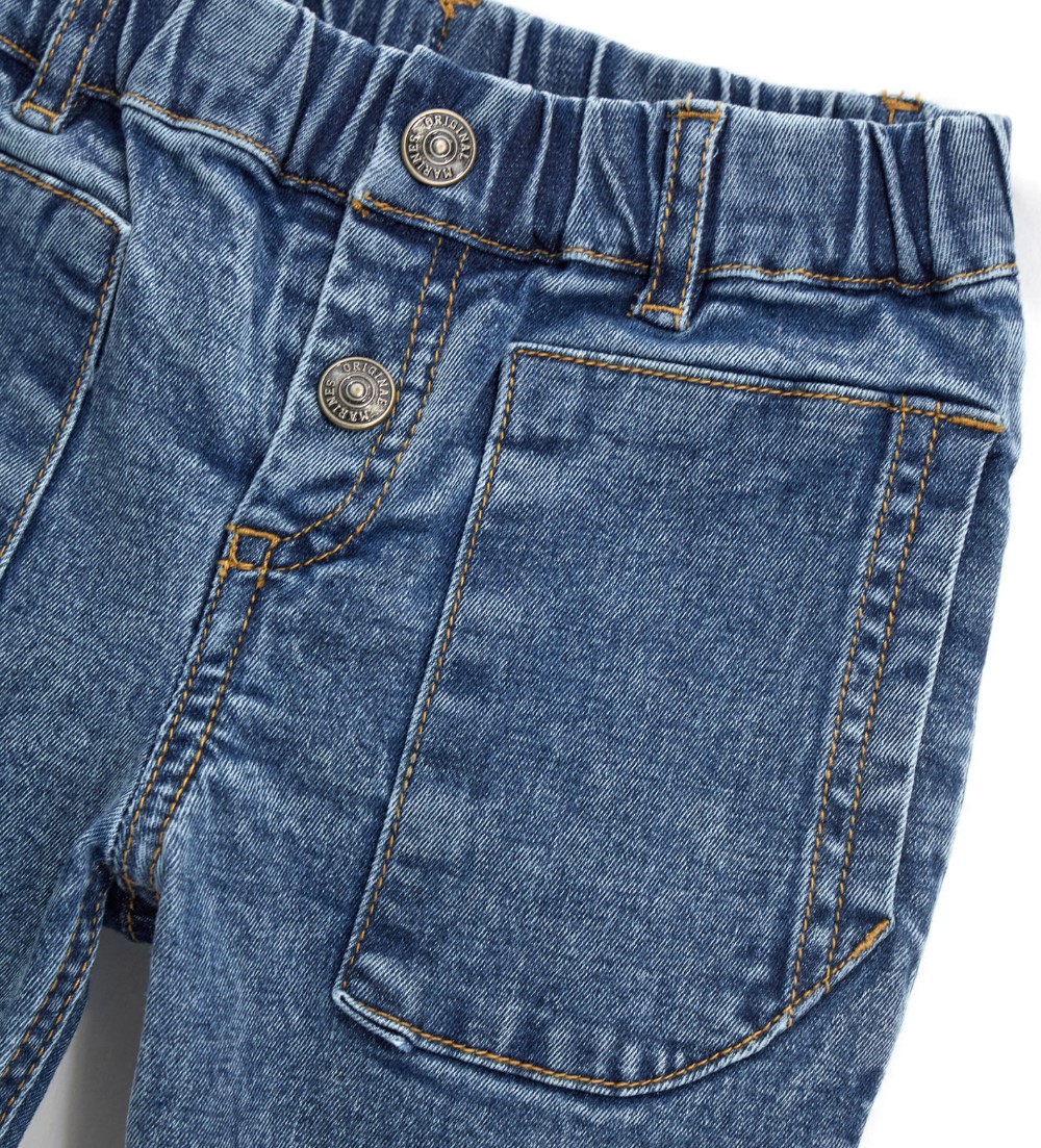 Джинсы ORIGINAL MARINES DFP0213NM_DENIMBLUMEDIUM - фото 5