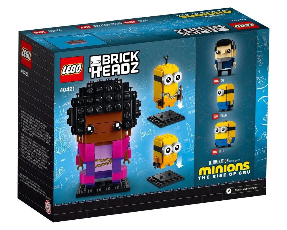 Конструктор LEGO BrickHeadz 40421 309 дет. - фото 1