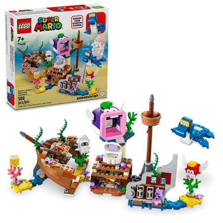 Конструктор LEGO Super Mario Dorrie Shipwreck Adventure блочный