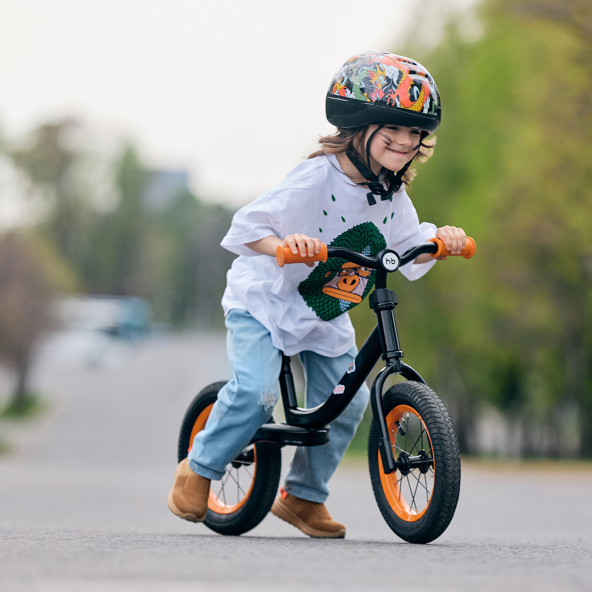Двухколесный беговел Happy Baby 12 дюймов - фото 13