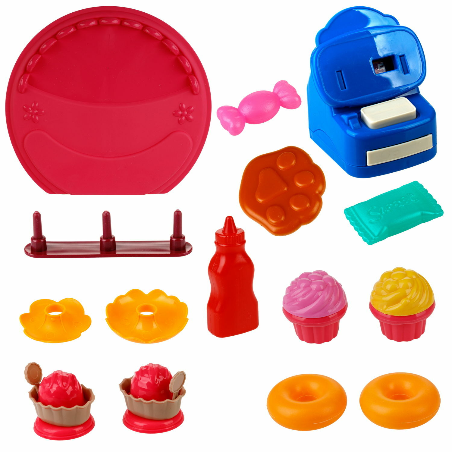 Игровой набор 1TOY продукты, прилавок, касса - фото 11