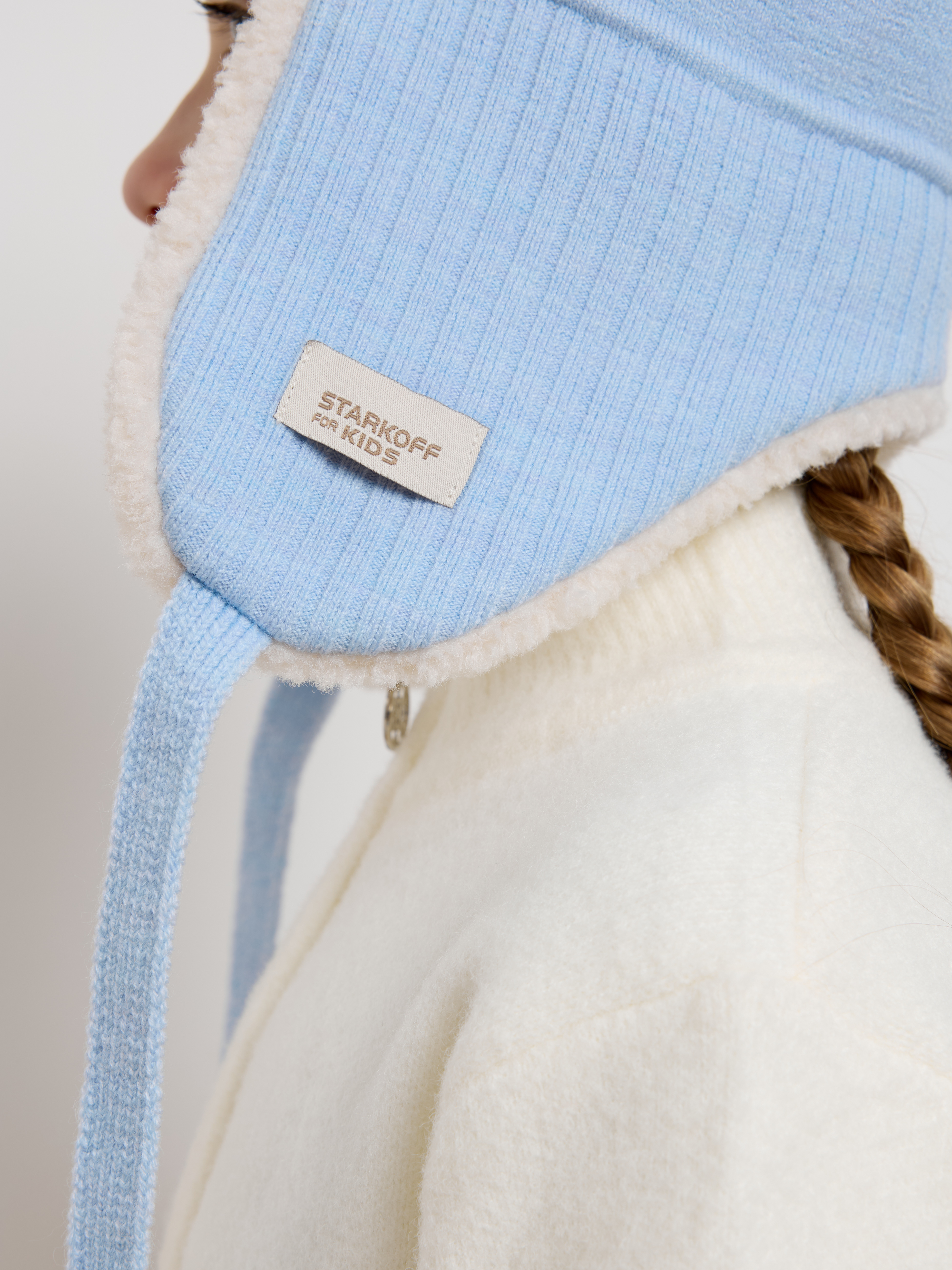 Шапка-ушанка Starkoff Kids Д500911 - фото 19