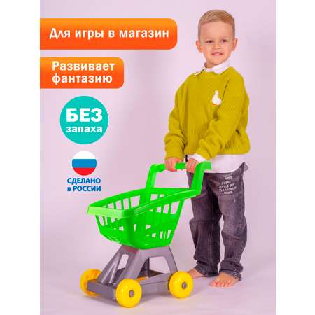 Игровой набор СТРОМ тележки и корзинки