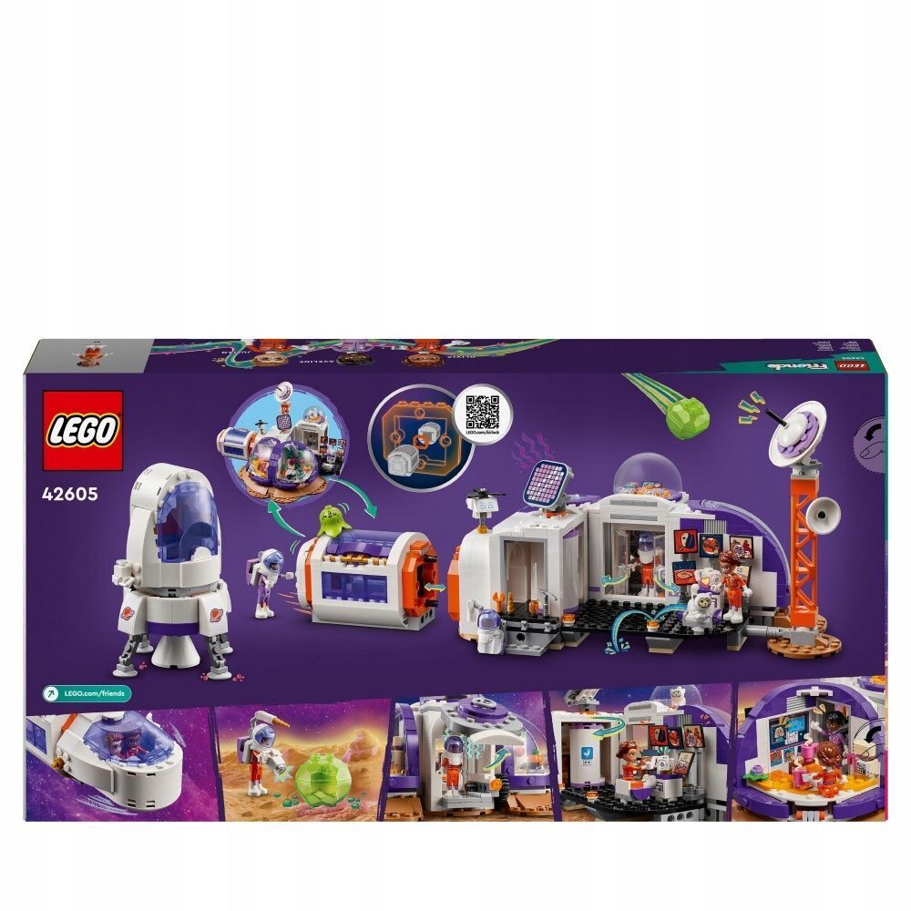 Конструктор LEGO Friends Ракета и база на Марсе 42605 - фото 2