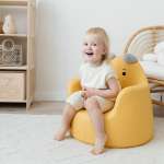 Кресло детское UNIX Kids Bear S уellow