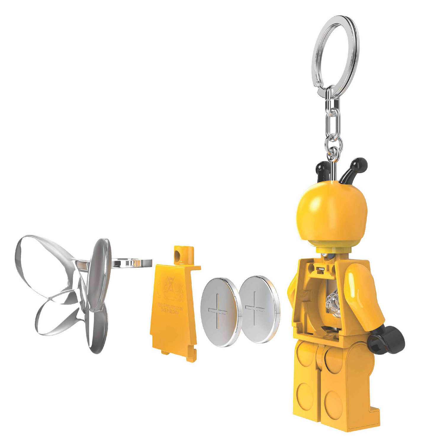Брелок LEGO Minifigures Девочка-шмель 1 шт. - фото 4