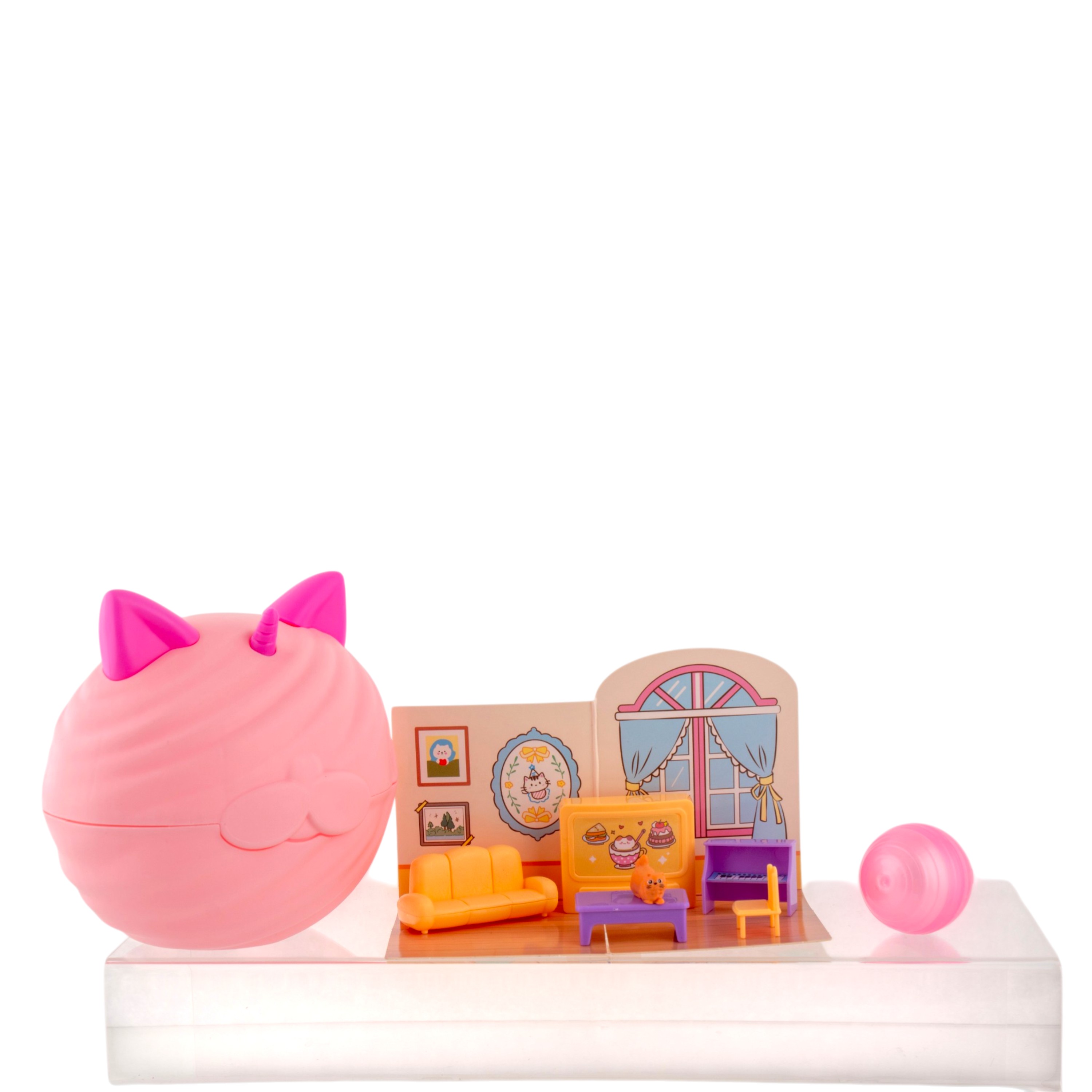 Конструктор KiddiePlay Домик с котиком-сюрприз - фото 2